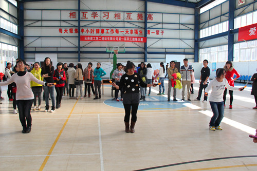 “绳”彩飞扬迎新春——公司举办第一届职工跳绳比赛