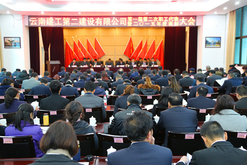 公司第一届第二次职工代表大会暨2015年度先进表彰会召开