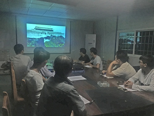 使命呼唤担当，坚定不移向前 — 十七直河口项目部组织全体管理人员观看《领航》系列片