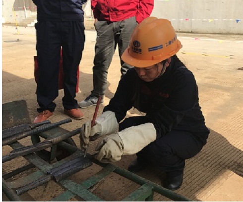 公司女职工在集团2017年焊工技能竞赛中喜获佳绩