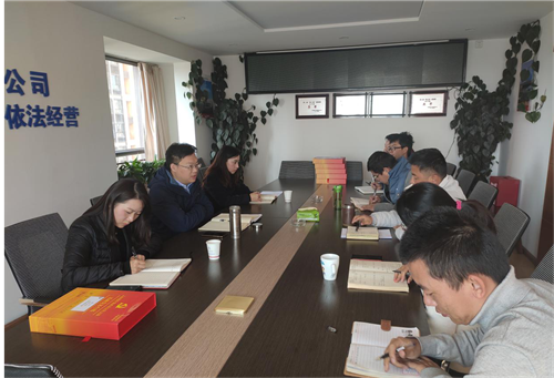 公司领导调研国际工程部党支部工作