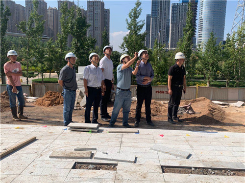 王现合、臧庆泽调研滇池明珠二期建设项目