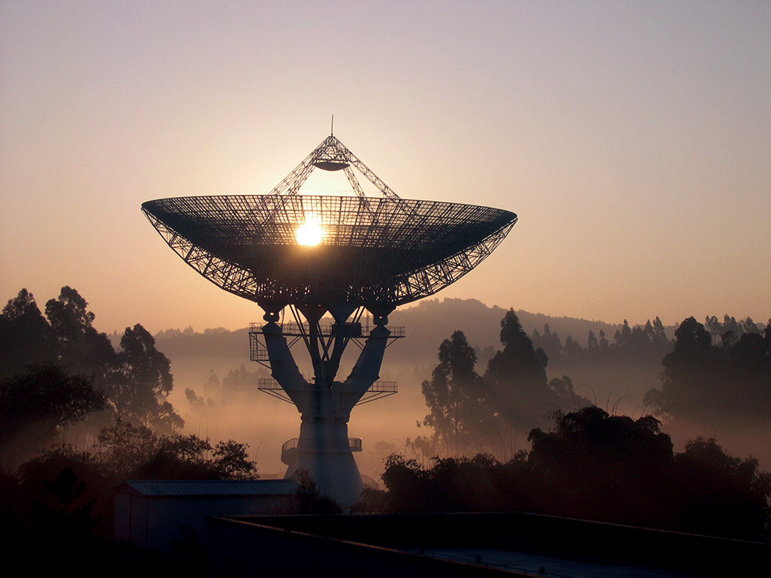 云南天文台"嫦娥工程"地面应用系统40米天线