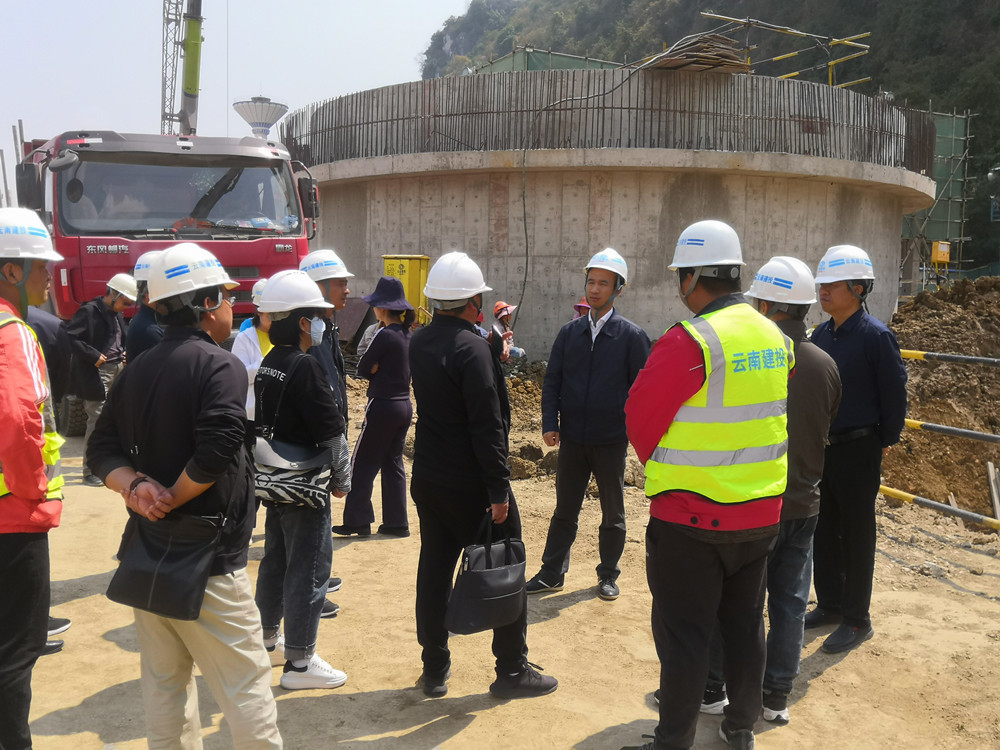 【调研检查】文山市委书记及市长调研三水厂项目
