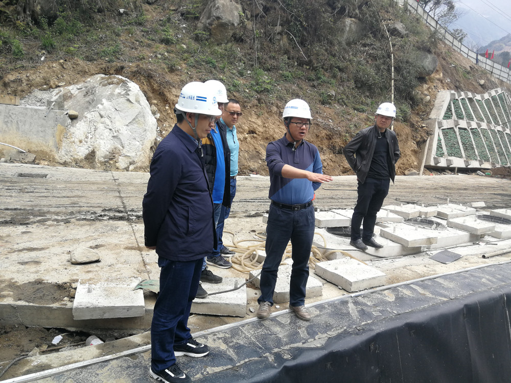 【调研检查】万向遵、付隽苍调研福贡美丽县城二期项目