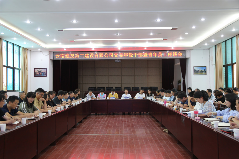 【公司要闻】公司党委召开年轻干部暨青年员工座谈会