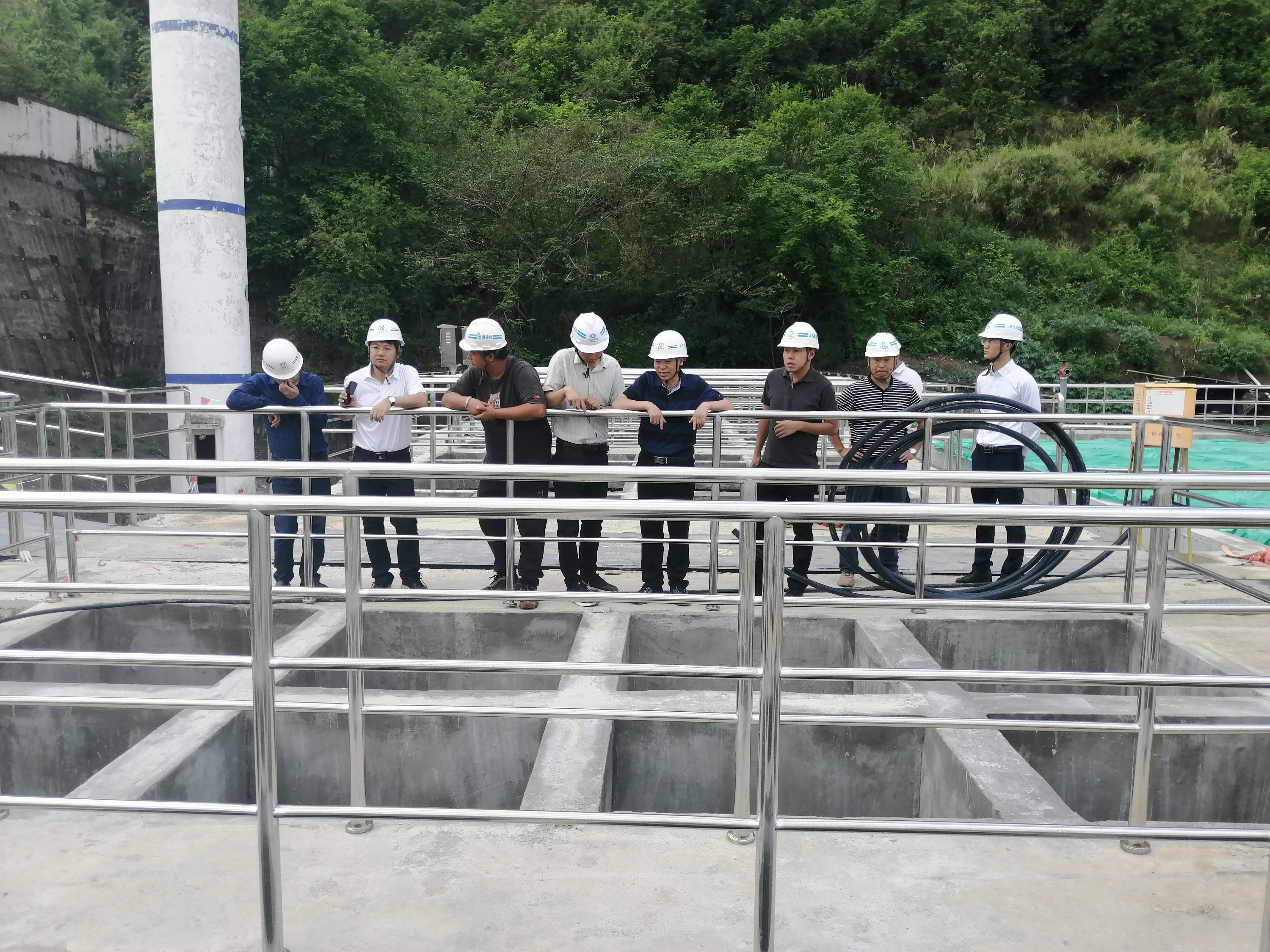 【我为群众办实事】陈定华、万向遵调研文山市三水厂项目