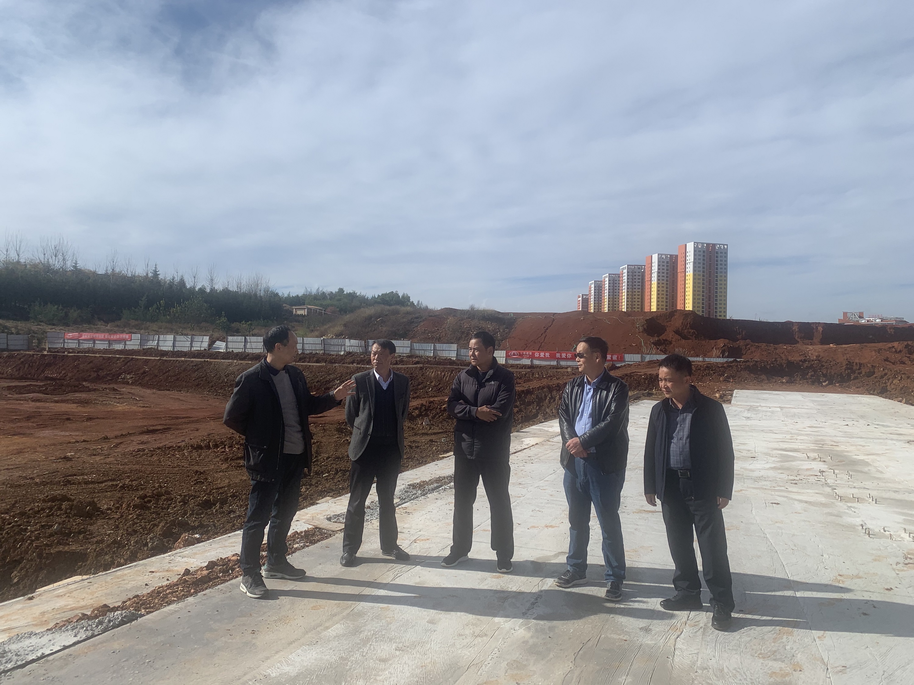 【我为群众办实事】陈定华一行到云南大学呈贡校区协商项目建设工作