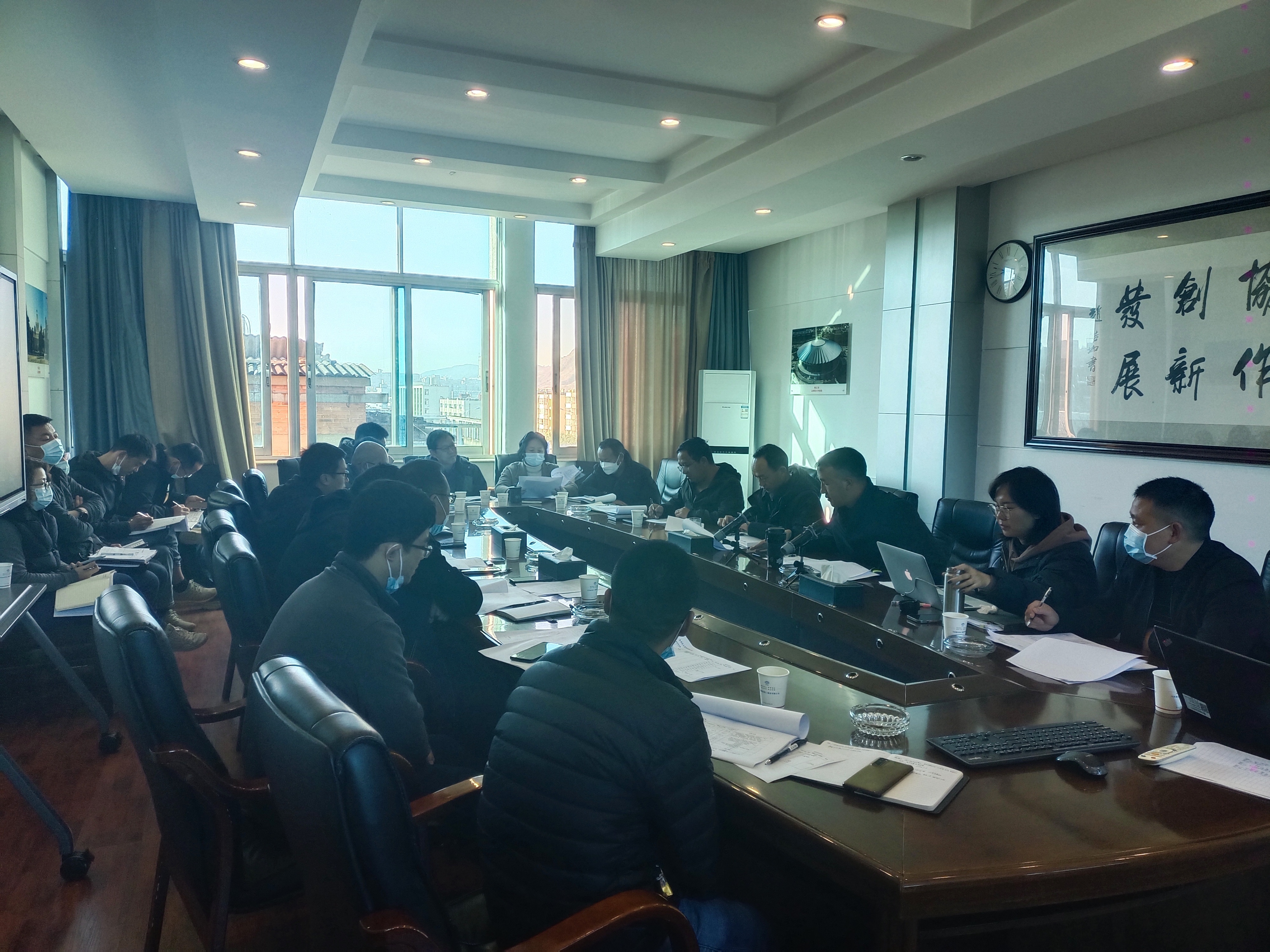 【公司动态】公司召开直管部项目团队人员评审会