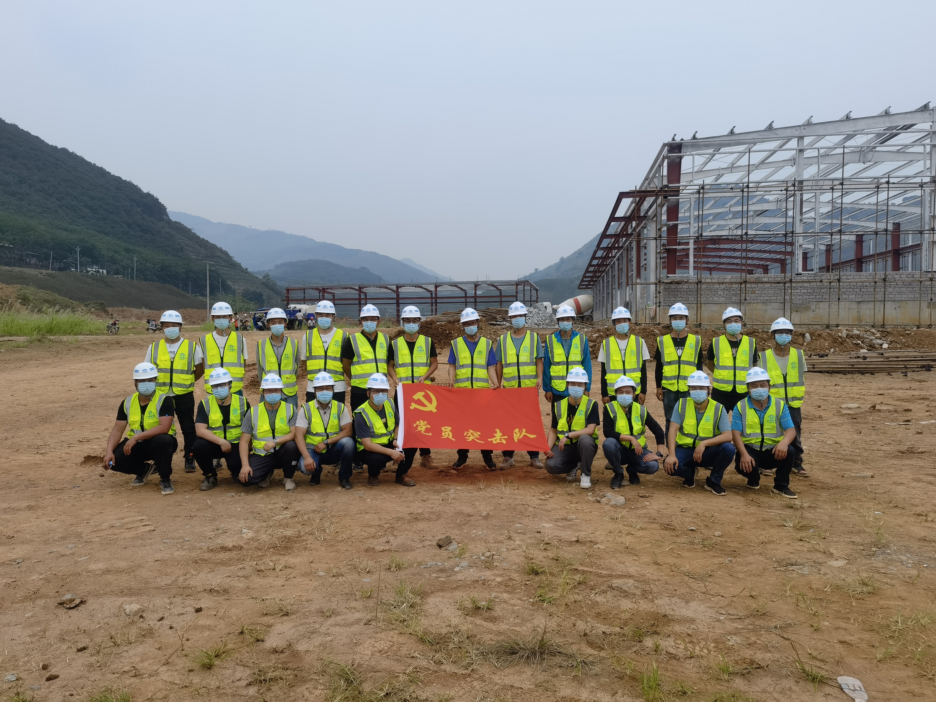 按下快进键！金平县方舱医院建设项目加速推进中