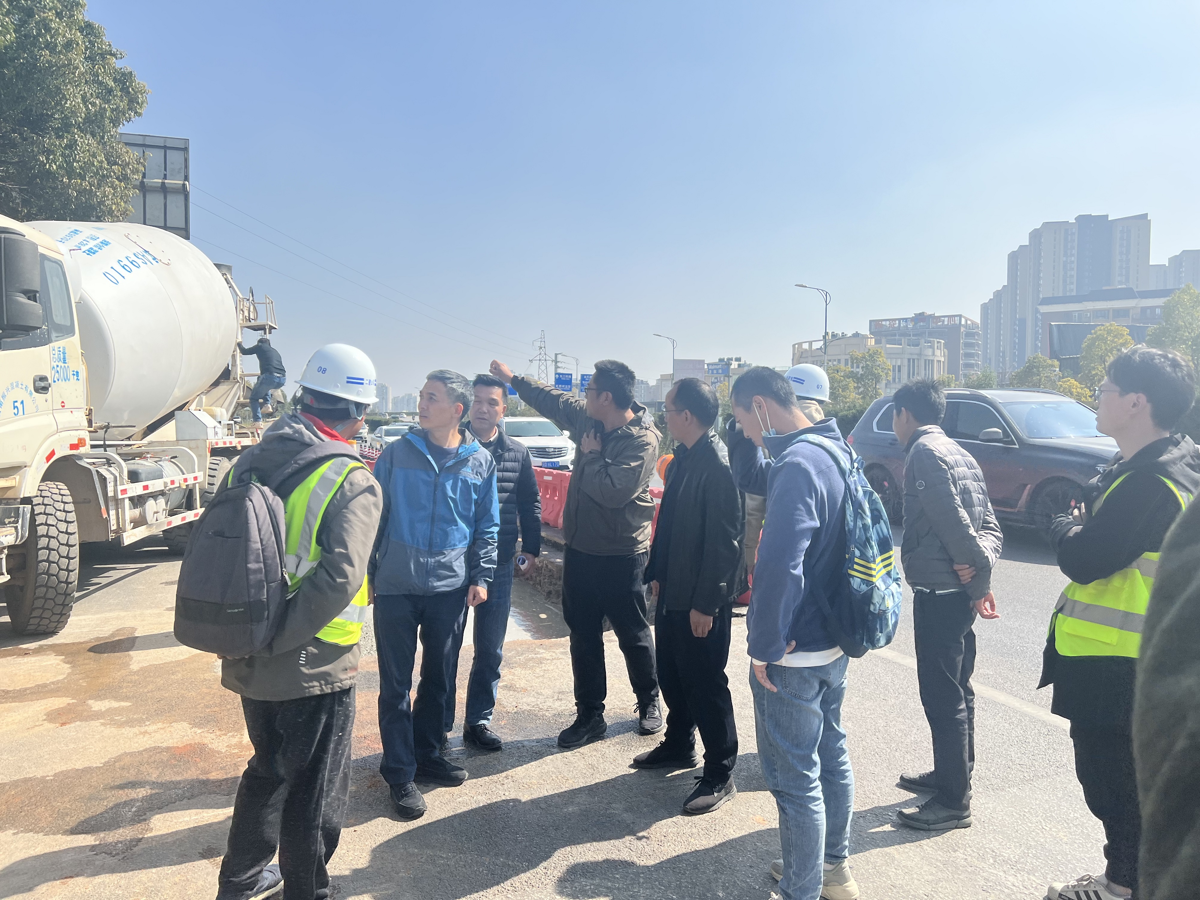 【调研检查】昆明市住房和城乡建设局局长陈绍波调研盘龙区东三环病害、隐患综合整治工程