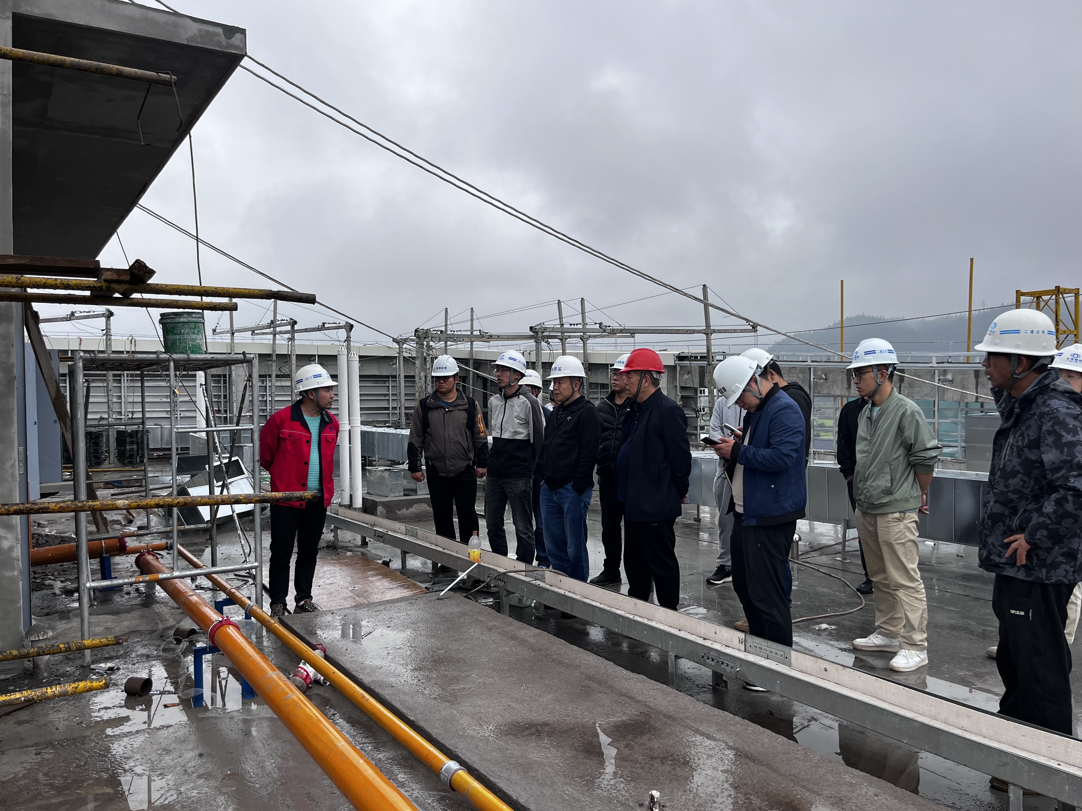 【百日攻坚】罗平县乡村振兴富锌油菜三产融合发展项目（一期）综合楼通过主体分部验收